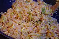 泡菜蛋炒饭的做法图解6