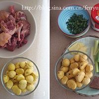 栗子鸽肉煲的做法图解1