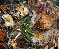 石锅粉丝螃蟹煲的做法图解15