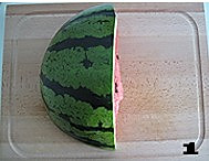 西瓜的五种切法的做法图解1