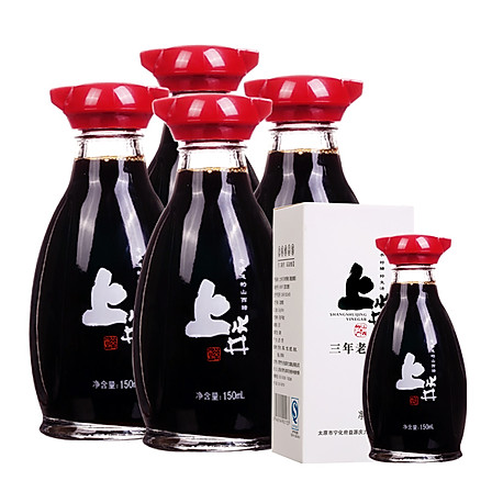 上水井三年陈酿餐桌醋 150ml*5瓶